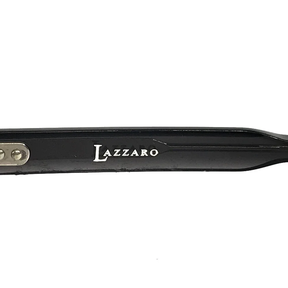 Lazzaro Eyeglasses Frames DAVIDE DARK GREY Rectangle Full Rim 53-17-145